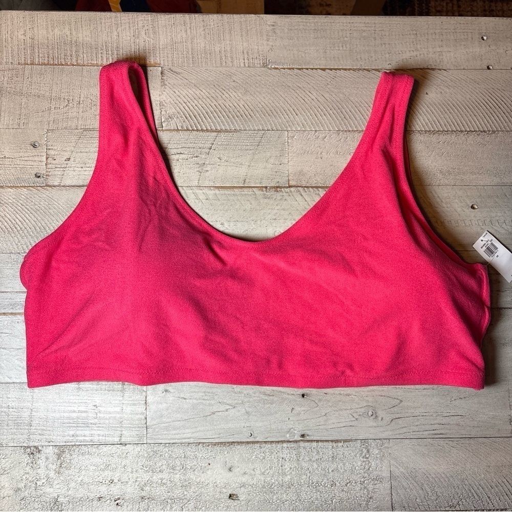 Women’s 4x Bikini Classic Terry Texture In Pink From Old Navy NWT! - Picture 1 of 16